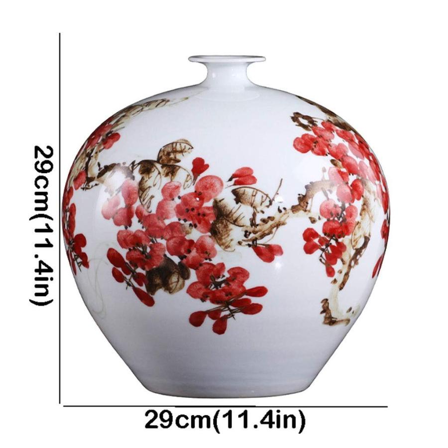 【並行輸入品】Original luckxuan Vase for Decor Chinese  Style Pomegranate Vaseの画像