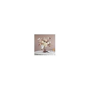 【並行輸入品】ROLTIN Rose Plastic Flower Bouquet, Artificial Flower and Vase Sの画像