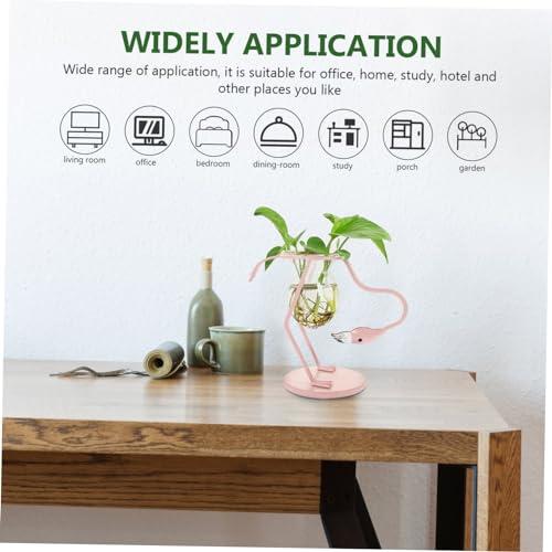 【並行輸入品】Alipis 4pcs Flamingo Vase Houseplant Planter Animal Flower Vase_4