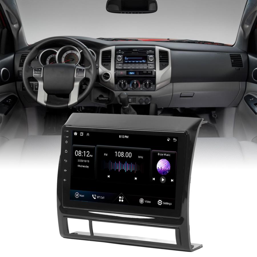 【並行輸入品】Car Stereo for 12 9in Touchscreen Wireless Carplay Auto 2GB 64GB