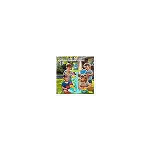 【並行輸入品】OKKIDY Water Table for Toddlers, Double Sided Waterfall Discoverの画像