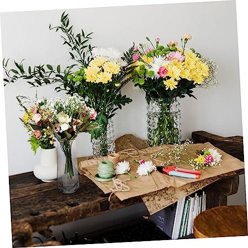 【並行輸入品】Alipis 3 Pcs Glass Vase Halloween Decor Glass Flower Pot Clear V_4