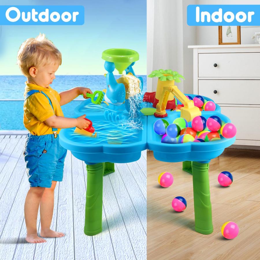 【並行輸入品】VINTOP Water Table Toys for Toddlers 1 3 3 5 4 8, Outdoor Waterの画像