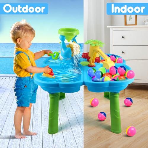 【並行輸入品】VINTOP Water Table Toys for Toddlers 1 3 3 5 4 8, Outdoor Waterの画像