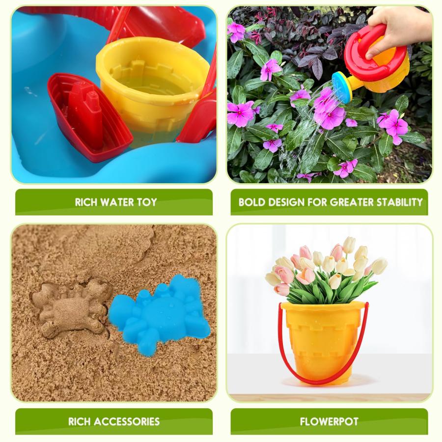 【並行輸入品】VINTOP Water Table Toys for Toddlers 1 3 3 5,Kids Outdoor Play Eの画像