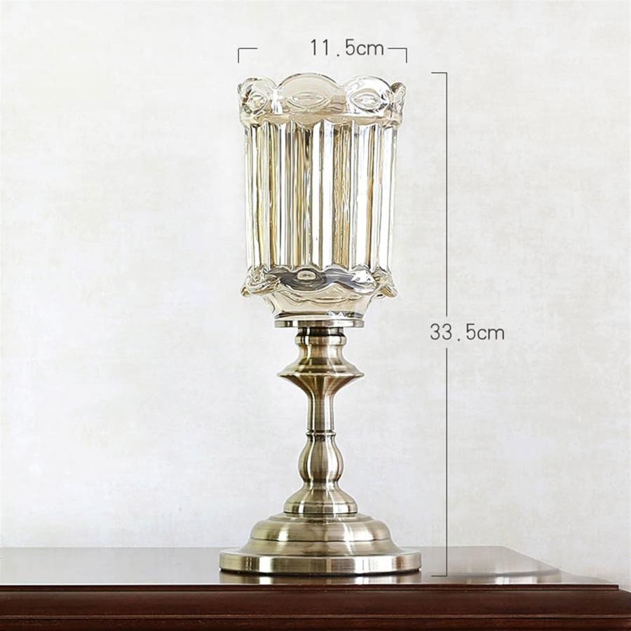 【並行輸入品】Flower Vases Decorative Glass Vase Modern Dining Table Decoratioの画像