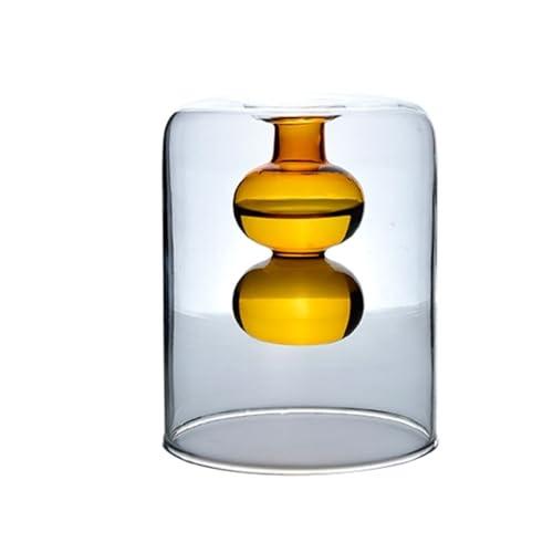 【並行輸入品】Flower Vases Decorative Simple Creative Glass Vase Hydroponic Fl_1