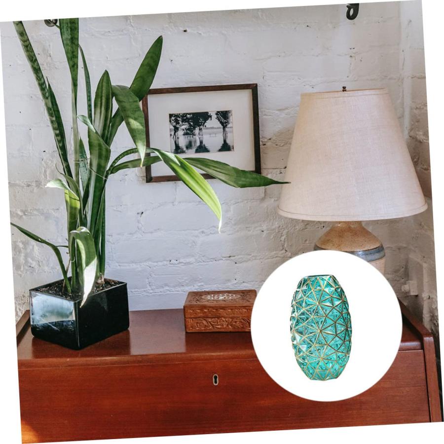 【並行輸入品】TiStm 1pc Flowers Vase Room Stem Shop Container Green Decorative_3