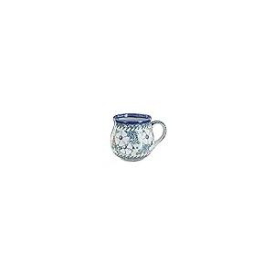【並行輸入品】Blue Rose Polish Pottery Morning Medley Large Bubble Mug_2