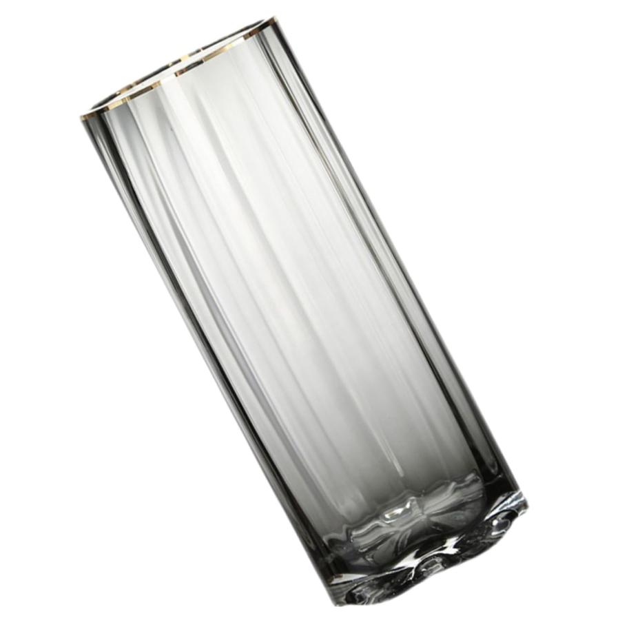 【並行輸入品】PRETYZOOM 2pcs Flower Vase Cylinder Vase Desktop Decor Clear Vas_3