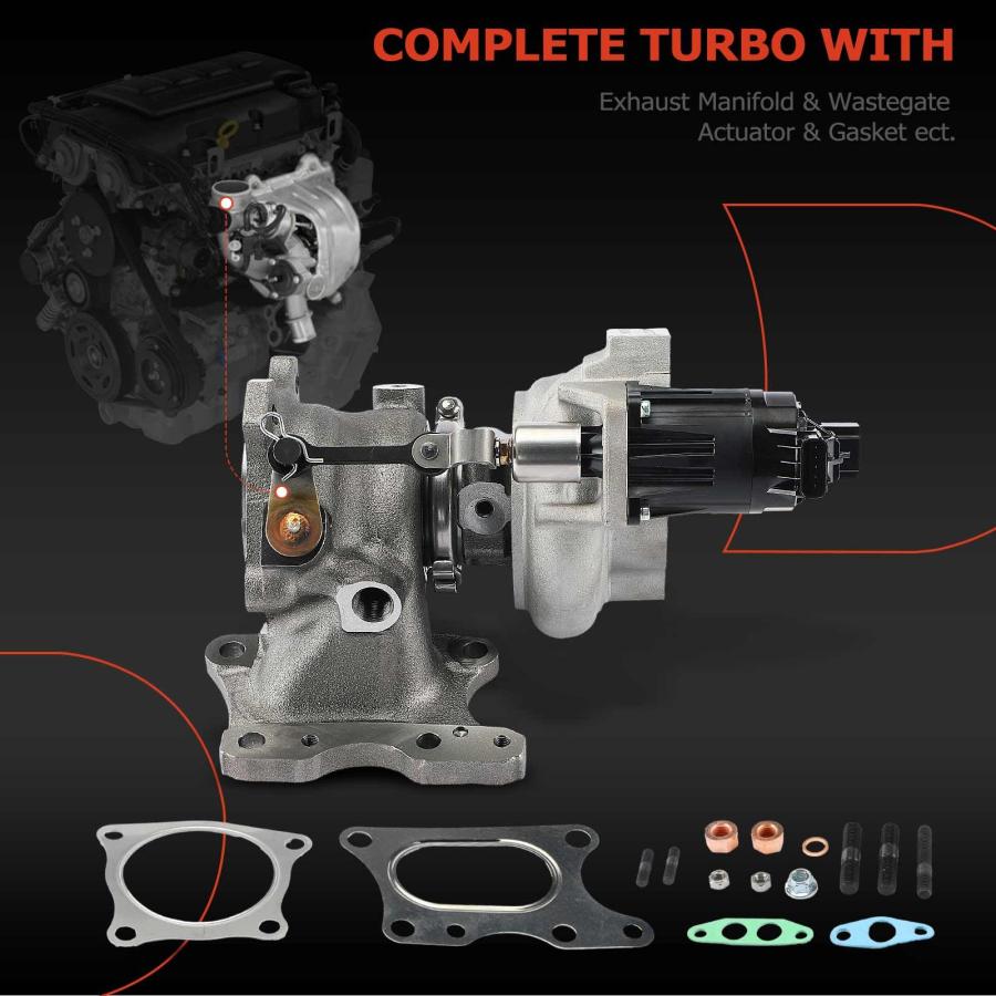 【並行輸入品】A Premium TD025 コンプリートターボチャージャー ターボキット ガスケット付き ホンダモデルに対応   CR V Cの画像