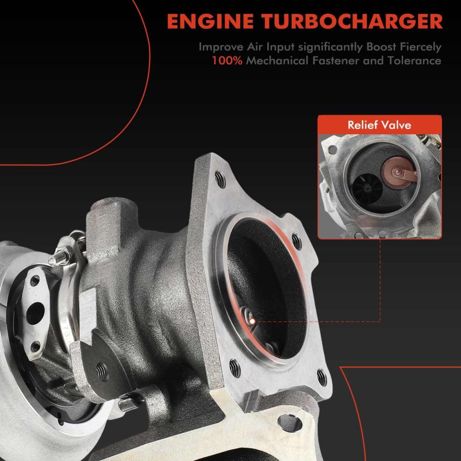 【並行輸入品】A Premium TD025 コンプリートターボチャージャー ターボキット ガスケット付き ホンダモデルに対応   CR V Cの画像