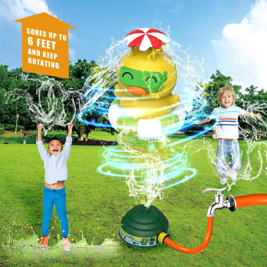 【並行輸入品】TANSAR アウトドアロケットスプリンクラー ウォータートイランチャー 子供用 夏の屋外ゲーム ホリデー&誕生日ギフトアイデア |  | 06