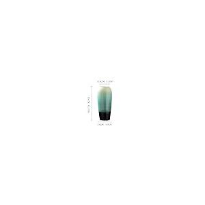 【並行輸入品】Vase for Decor Porcelain Green Vase Ceramic Flower Decoration Mo_5