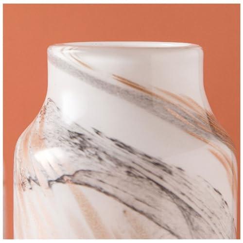 【並行輸入品】Vase for Decor Glass Vase Ornament Modern Home Living Room TV Ca_7