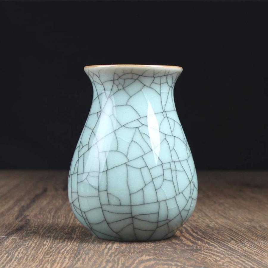 【並行輸入品】Ceramic Mini Vase Hydroponic Tea Plant Creative Home Flower Plugの画像