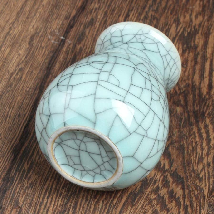 【並行輸入品】Ceramic Mini Vase Hydroponic Tea Plant Creative Home Flower Plugの画像