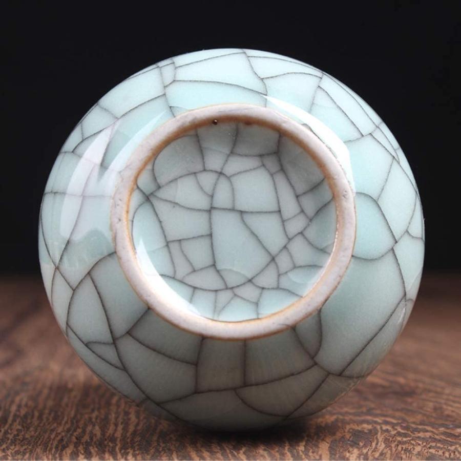 【並行輸入品】Ceramic Mini Vase Hydroponic Tea Plant Creative Home Flower Plugの画像
