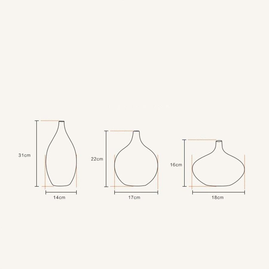 【並行輸入品】Home Living Room Vase Decoration Modern Flower Decoration Ceramiの画像