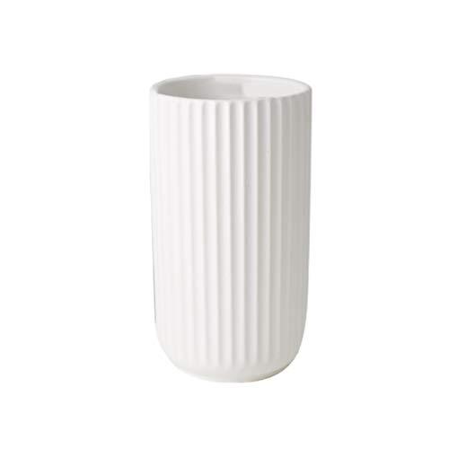 【並行輸入品】Pastoral Style Ceramic Vase Flower Living Room Flowers Flower Hoの画像