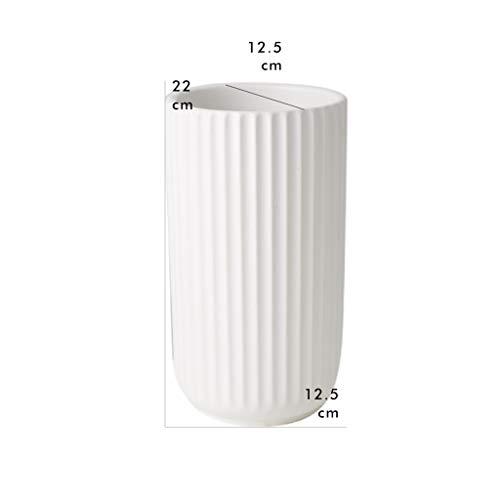 【並行輸入品】Pastoral Style Ceramic Vase Flower Living Room Flowers Flower Hoの画像