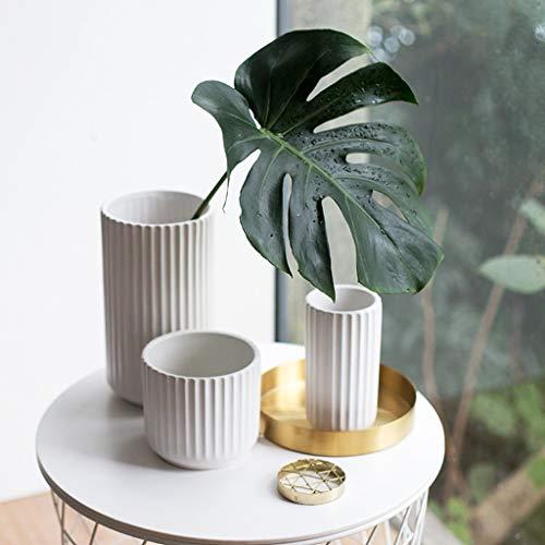 【並行輸入品】Pastoral Style Ceramic Vase Flower Living Room Flowers Flower Hoの画像