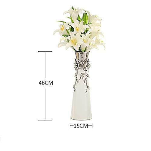 【並行輸入品】Creative Home Living Room Crafts Indoor Ceramic Floor Large Vaseの画像