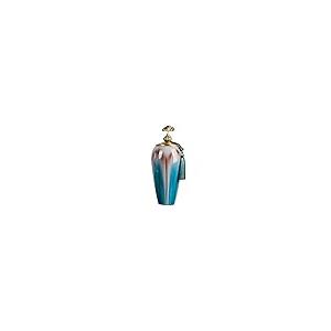 【並行輸入品】Ginger Jar Vase for Decor Blue Ceramic Vases Ginger Jar with Lidの画像