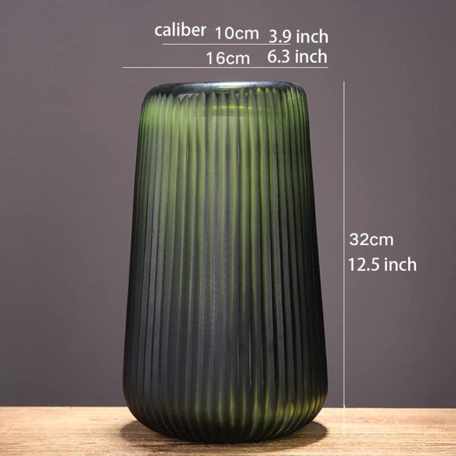 【並行輸入品】Flower Vase for Living Room Glass Vase for Flowers, Modern Floweの画像