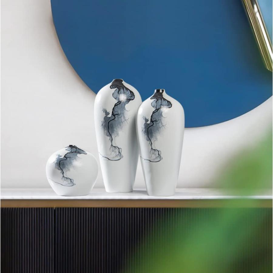 【並行輸入品】Flower Vase for Living Room Ceramic Vase, Glazed Decorative Vaseの画像