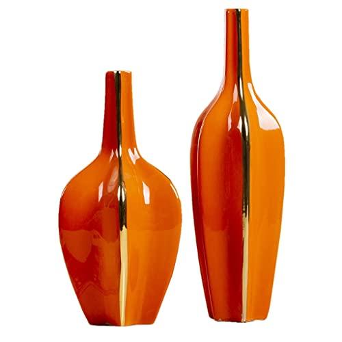 【並行輸入品】Flower Vase for Living Room Ceramic Flower Vase Home Decor Vaseの画像