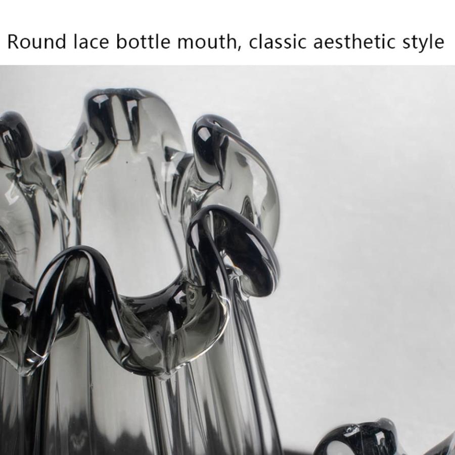 【並行輸入品】Flower Vase for Living Room Nordic Creativity Glass Vase Home Trの画像