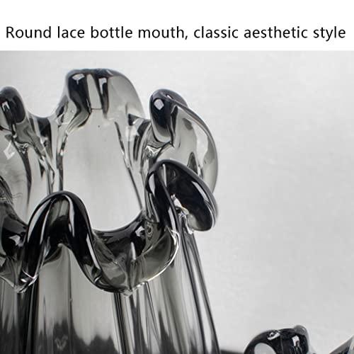 【並行輸入品】Flower Vase for Living Room Nordic Creativity Glass Vase Home Trの画像