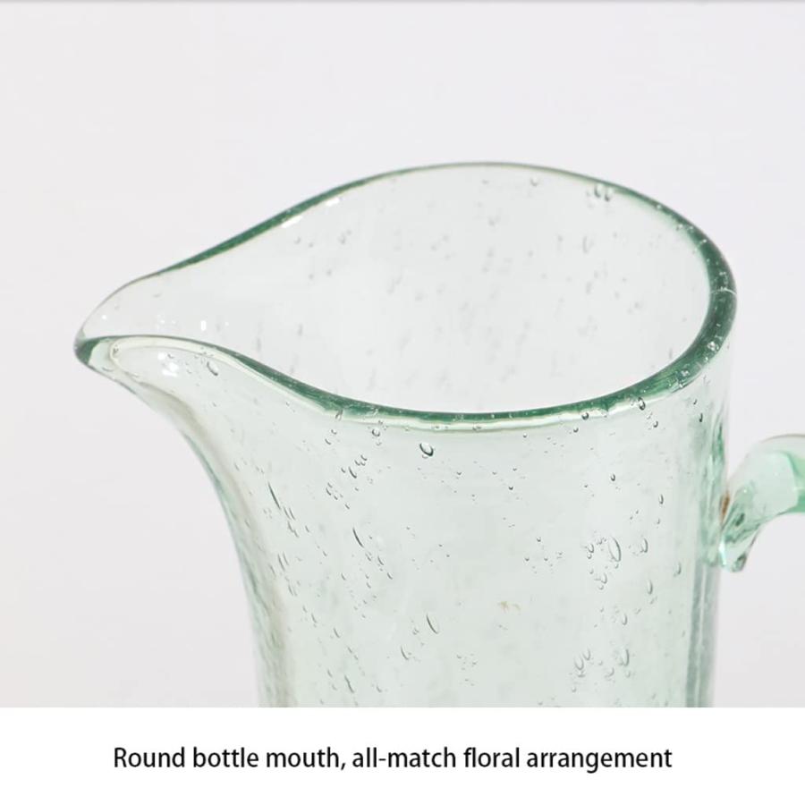 【並行輸入品】Flower Vase for Living Room Creative Vase, Clear Glass Flower Vaの画像