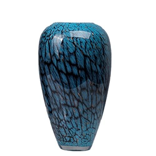 【並行輸入品】Flower Vase for Living Room Glass Vase for Flowers, Classical Enの画像