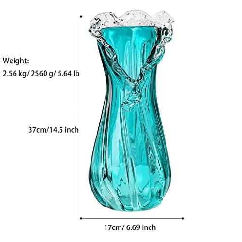 【並行輸入品】Flower Vase for Living Room Vase, Decorative Colored Glaze Vasesの画像