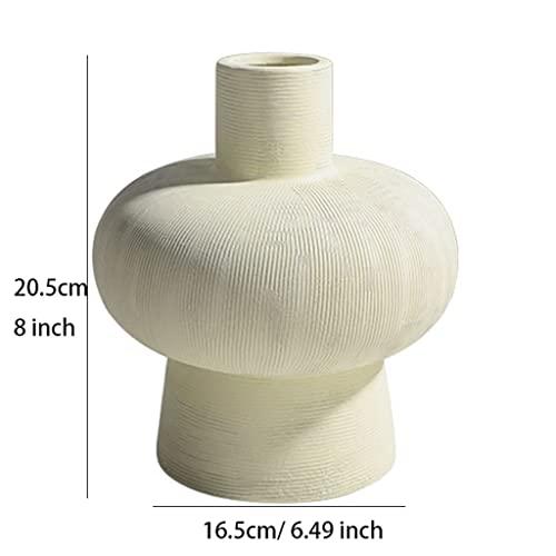 【並行輸入品】CCNGDS Flower Vase for Living Room Ceramic Vase for Home Decor,の画像