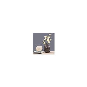 【並行輸入品】Elephant Animal Ceramic Vase Flower Arrangement European Creativの画像