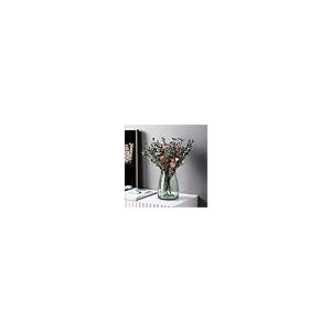 【並行輸入品】Nordic Light Luxury Tracing Gold Wave Light Transparent Glass Vaの画像