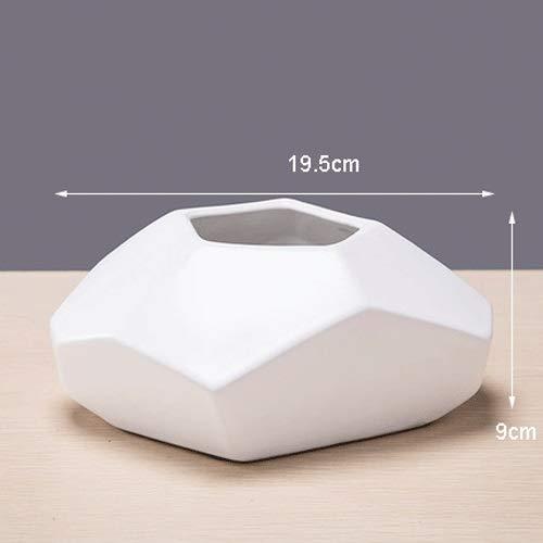 【並行輸入品】Irregular Ceramic Vase Nordic Vase Ornaments Living Room Flowerの画像