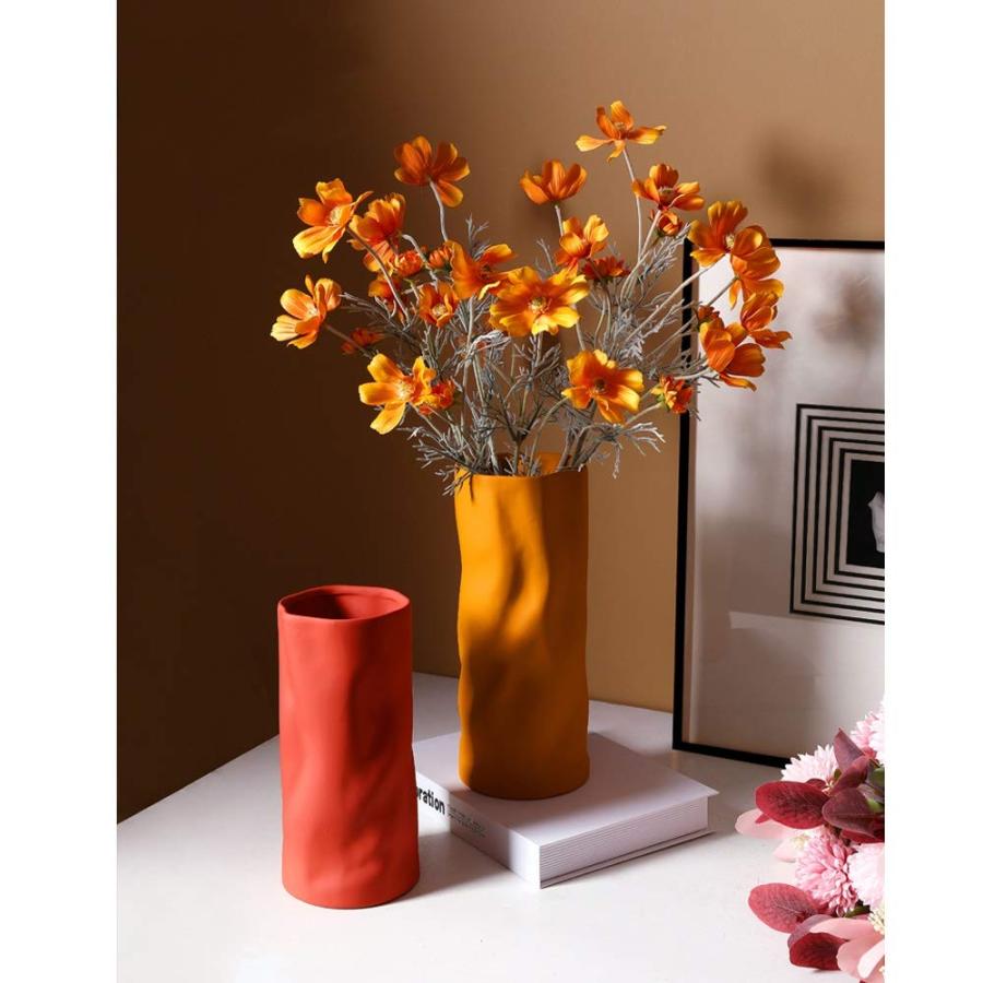 【並行輸入品】Nordic Creative Simple Ceramic Vase Decoration Flower Arrangemenの画像