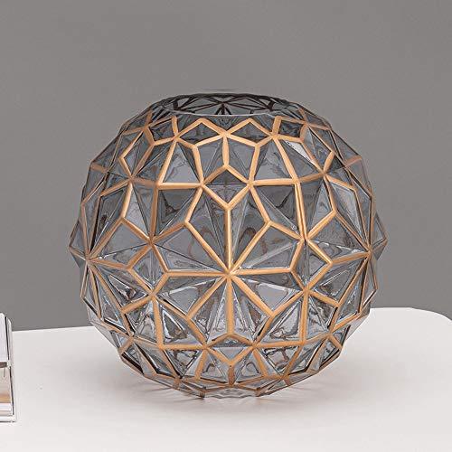 【並行輸入品】Flower Arrangement in The Model Room Modern Nordic Transparent Cの画像