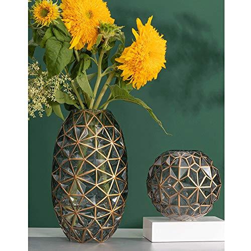 【並行輸入品】Flower Arrangement in The Model Room Modern Nordic Transparent Cの画像