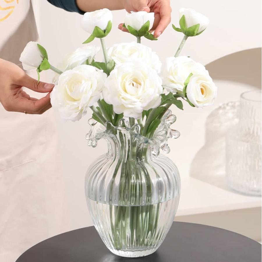 【並行輸入品】Flower Vase for Living Room Vase, Flower Vase Clear Glass Vasesの画像