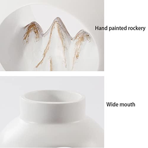 【並行輸入品】Flower Vase for Living Room Creative Resin Vase, Decorative Vaseの画像
