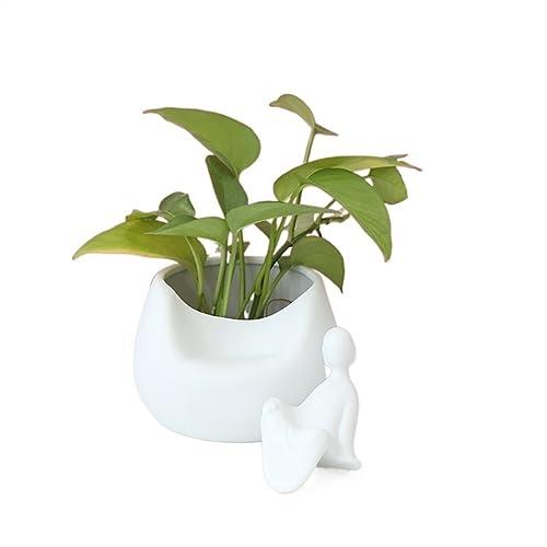 【並行輸入品】Flower Vase Ceramic Vases, Ceramic Monk Flower Ware, Tea Table Fの画像