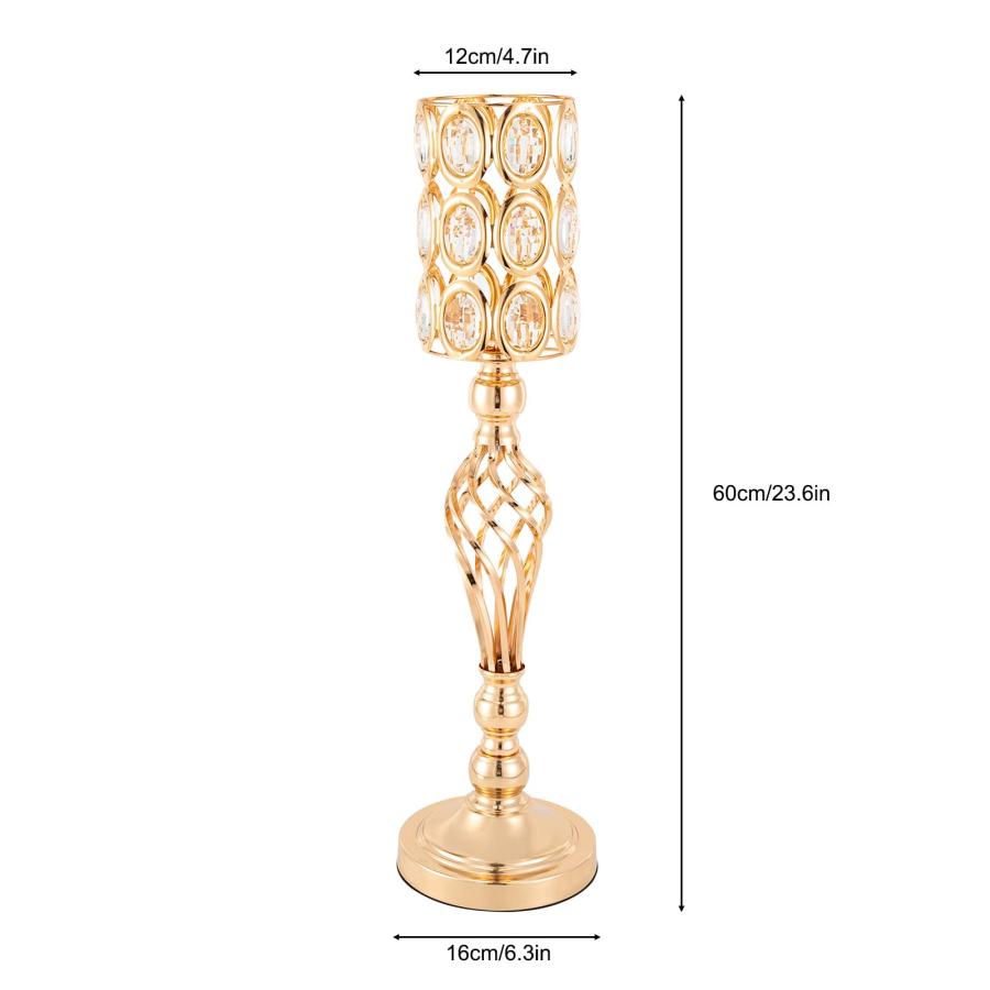 【並行輸入品】10Pcs 23.6 inch Wedding Flower Vases，Wedding Centerpieces for Ta_3
