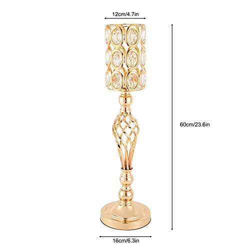 【並行輸入品】10Pcs 23.6 inch Wedding Flower Vases，Wedding Centerpieces for Ta_4