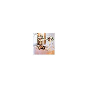 【並行輸入品】10Pcs 23.6 inch Wedding Flower Vases，Wedding Centerpieces for Ta_8