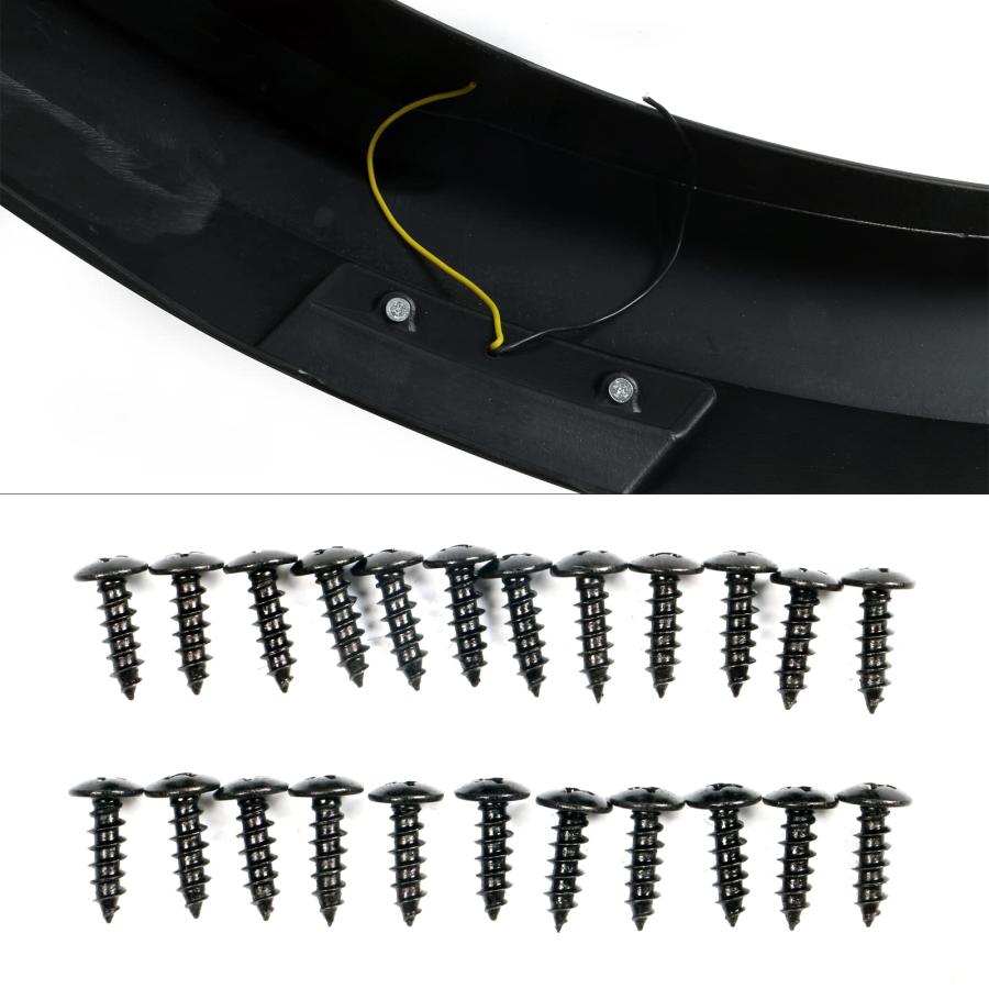 【並行輸入品】IKON MOTORSPORTS、フェンダーフレア 2021 2023 Ford F150、Rスタイルホイールカバーフェンダートリ |  | 09